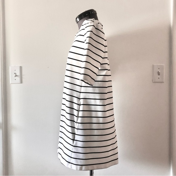 Cute Retro 60s Striped Mini Shift Dress - Picture 4 of 6